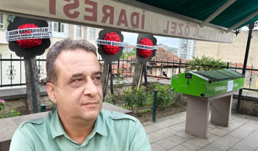 Gazeteci Orhan Özhazinedar, toprağa verildi