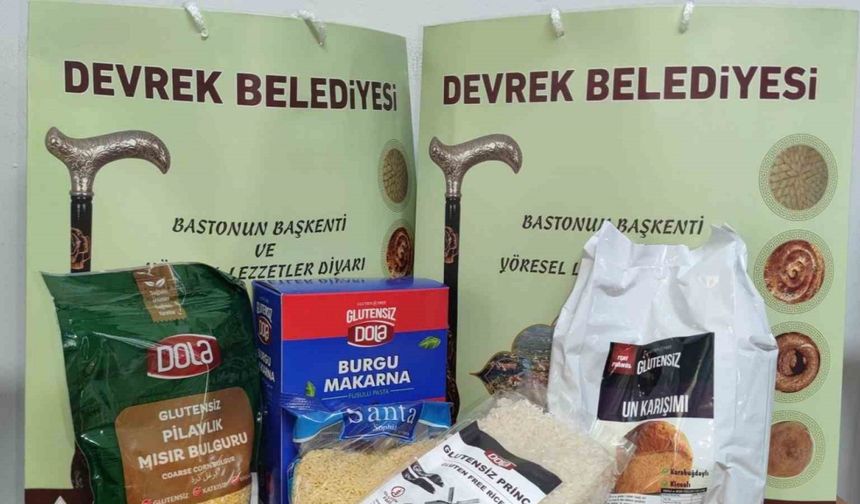 Devrek Belediyesinden ücretsiz glütensiz ürün