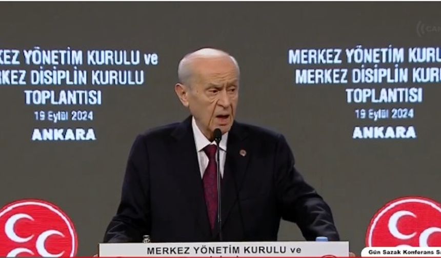 Devlet Bahçeli'den Kara Harp Okulu Öğrencilerine Tepki