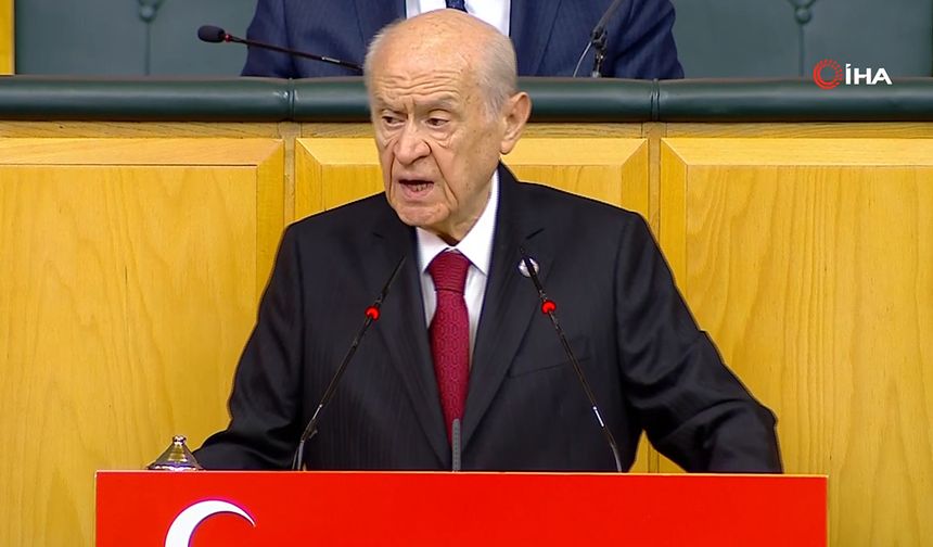 Devlet Bahçeli: ''Bize göre Erdoğan tek seçenektir''