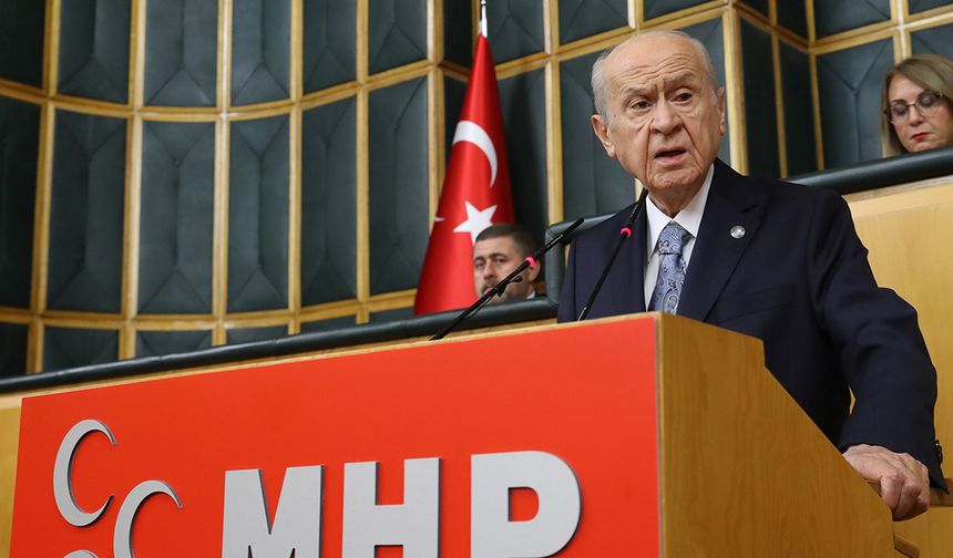 MHP Lideri Devlet Bahçeli: ''Sözümün arkasındayım''