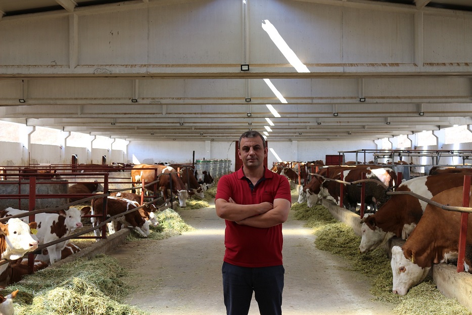 TKDK desteğiyle süt üretim çiftliği kurdu (6)