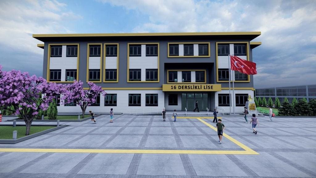 Çürük raporu verilen Cumhuriyet Anadolu Lisesi yeniden yapılıyor (1)