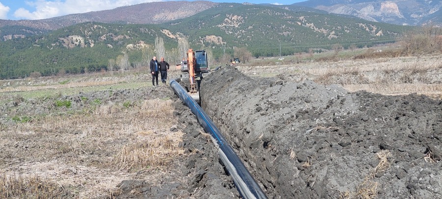 3 Köyün Pompaj Tesisi Tamamlandı 2 Bin Dekar Çeltik Arazisi Sulanacak (2)