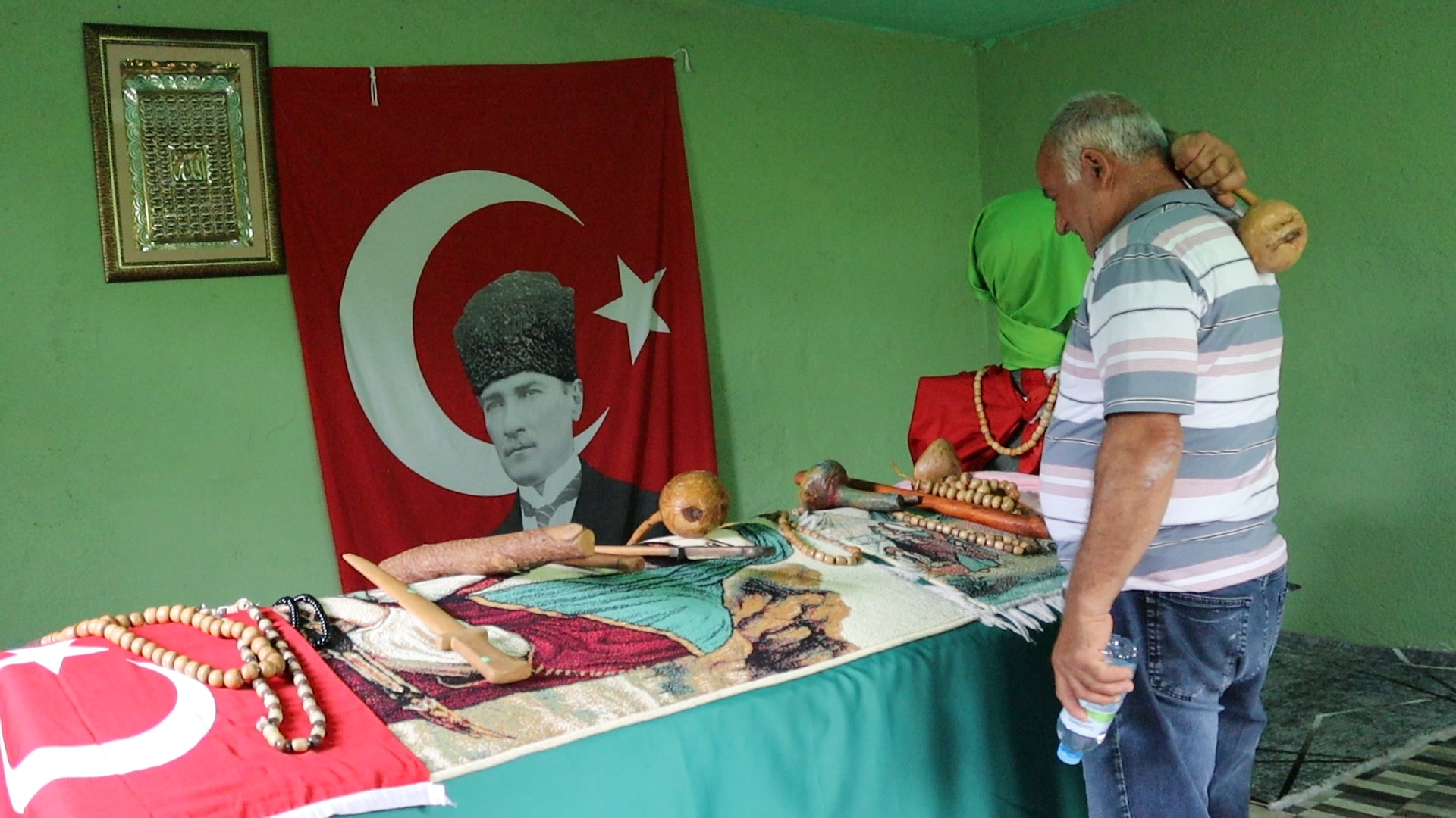 Hasan Bagi Dede Türbesinde Yağmur Duası Yapıldı