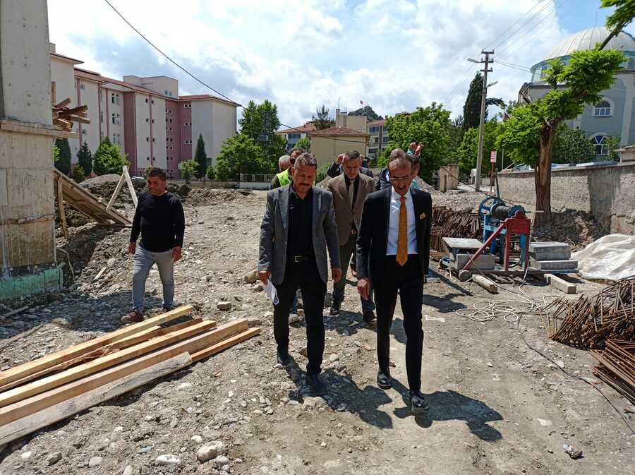 Atatürk Ortaoklu'nun Yapımı Tamamlandı, Yakında Açılışa Hazırlanıyor (5)