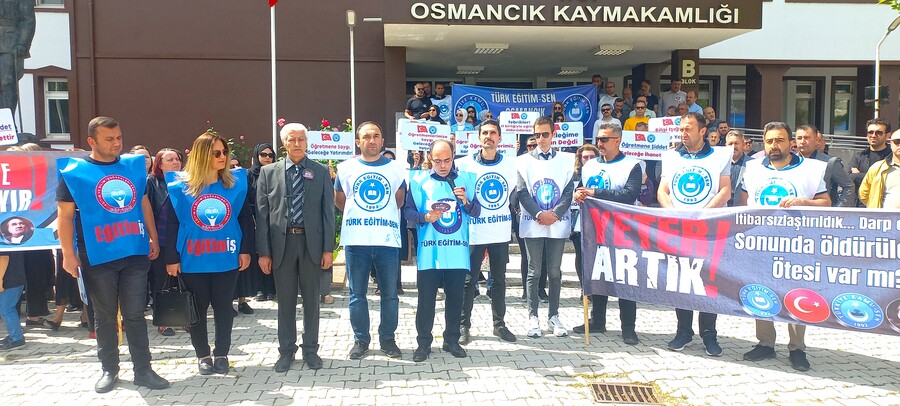 Osmancık'ta Öğretmenler 'Can Güvenliği Için' Iş Bıraktı (1)