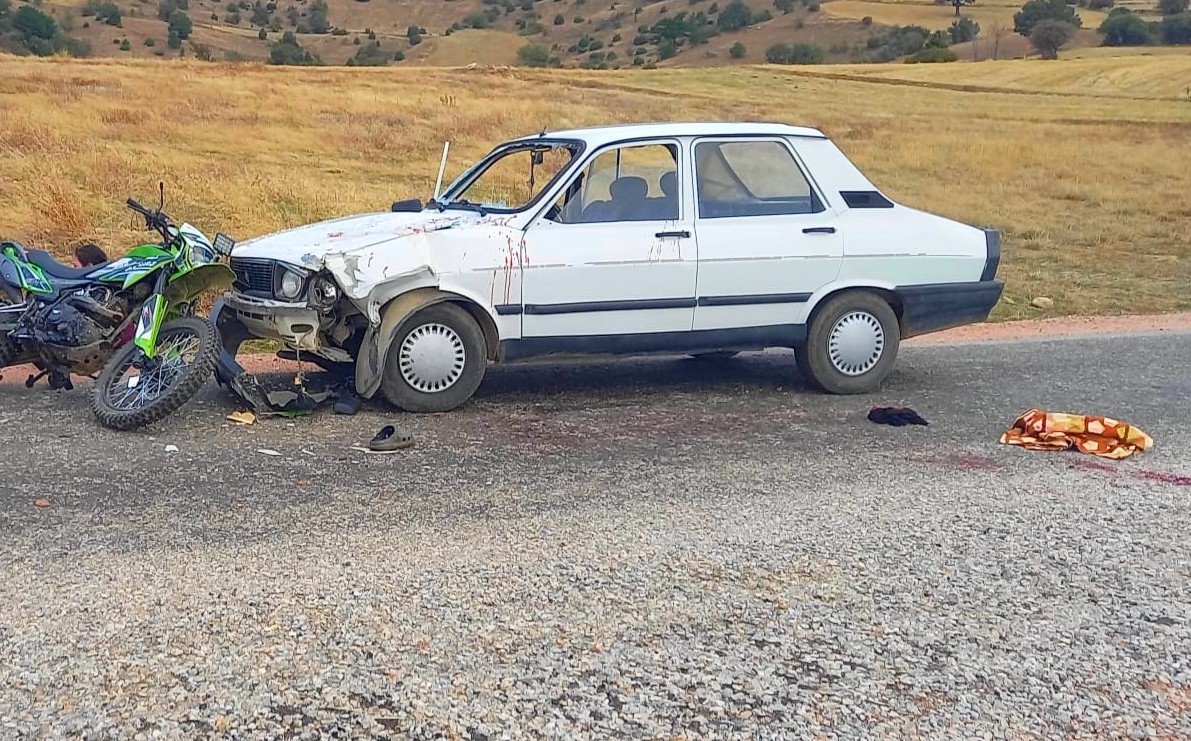 Osmancık'ta Ki Feci Kaza 22 Yaşındaki Genç Öldü (1)