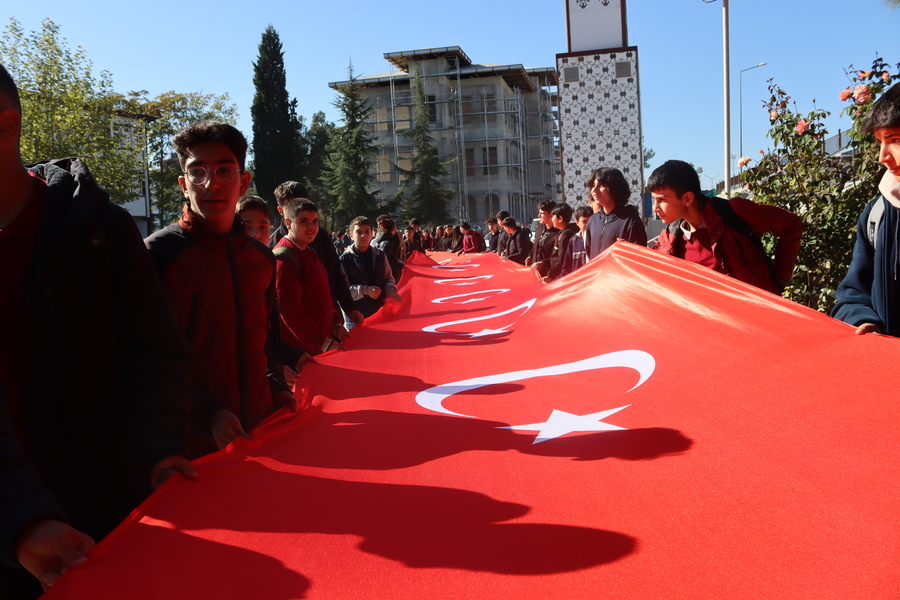 Osmancık'ta Cumhuriyet Yürüyüşü (1)