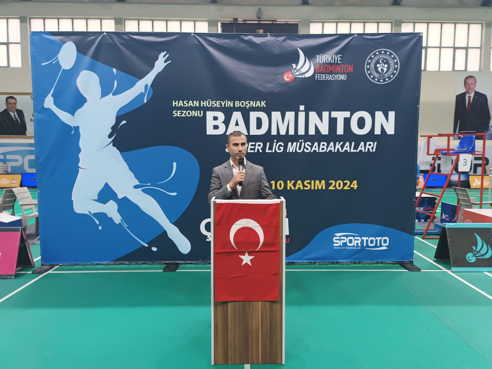 Badminton Süper Ligi 7. Etap Müsabakaları Osmancık’ta Yapıldı (8)