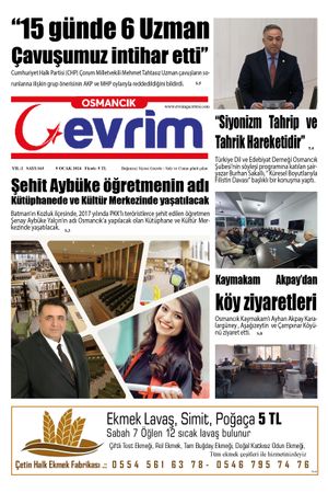 Evrim Gazetesi 09.01.2024