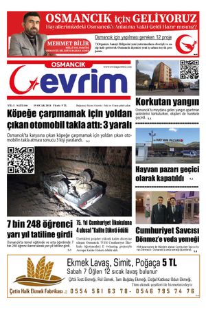 Evrim Gazetesi 19.01.2024