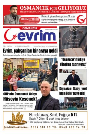 Evrim Gazetesi 12.01.2024