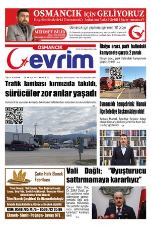 Evrim Gazetesi 26.01.2024