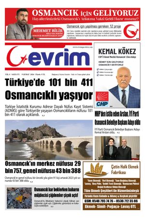 Evrim Gazetesi 09.02.2024