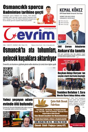 Evrim Gazetesi 20.02.2024