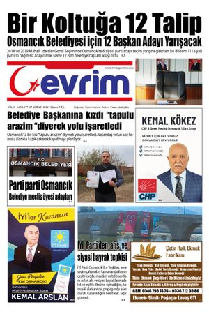 Evrim Gazetesi 27.02.2024