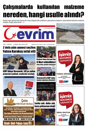 Evrim Gazetesi 12.03.2024