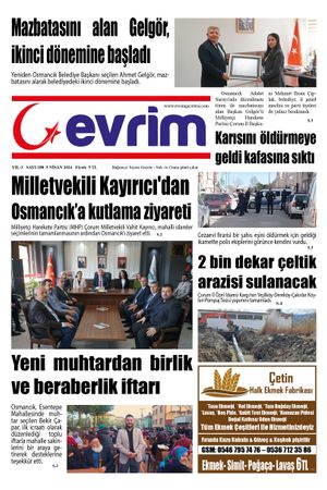 Evrim Gazetesi 05.04.2024