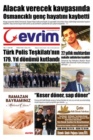 Evrim Gazetesi 09.04.2024