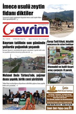Evrim Gazetesi 16.04.2024