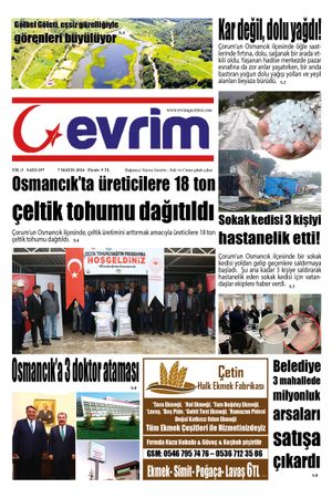 Evrim Gazetesi 07.05.2024