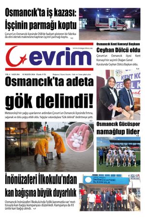 Evrim Gazetesi 31.05.2024