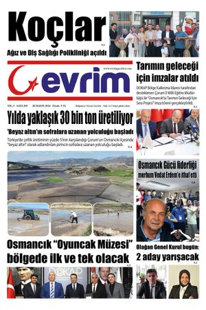 Evrim Gazetesi 28.05.2024