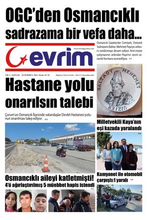 Evrim Gazetesi 26.07.2024