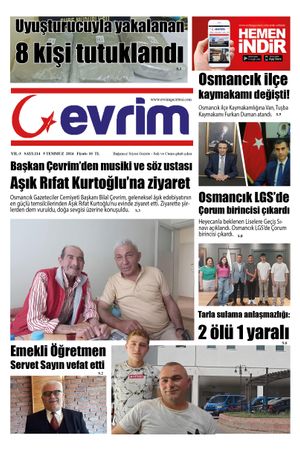 Evrim Gazetesi 5.07.2024