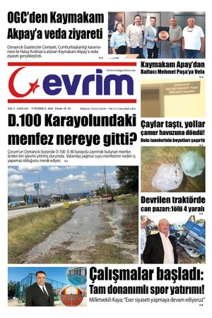 Evrim Gazetesi 9.7.2024