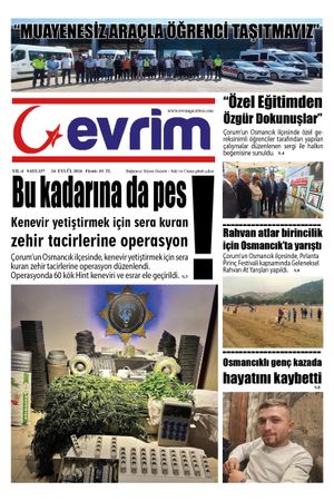 Evrim Gazetesi 24.09.2024