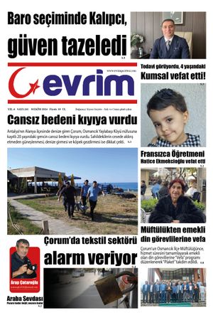 Evrim Gazetesi 8.10.2024