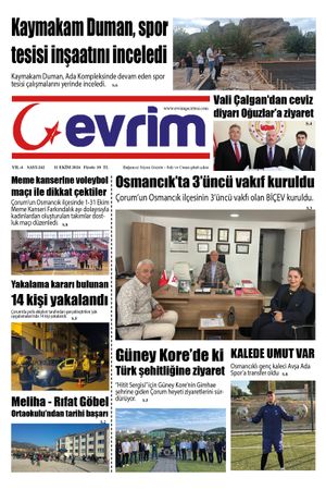 Evrim Gazetesi 11.10.2024