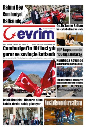 Evrim Gazetesi 1.11.2024